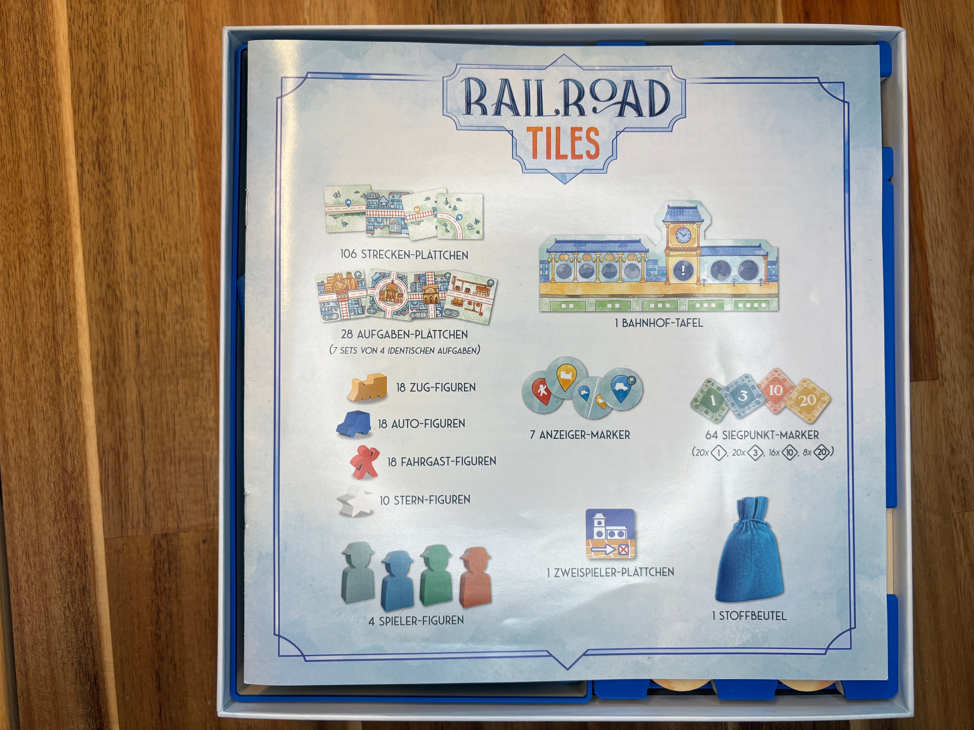 Railroad Tiles Insert